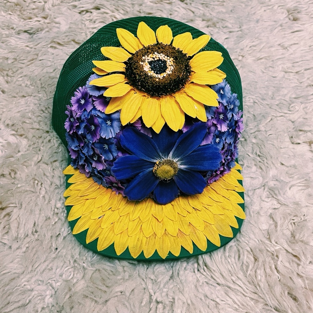 Handmade Flower Hat by Craylo!